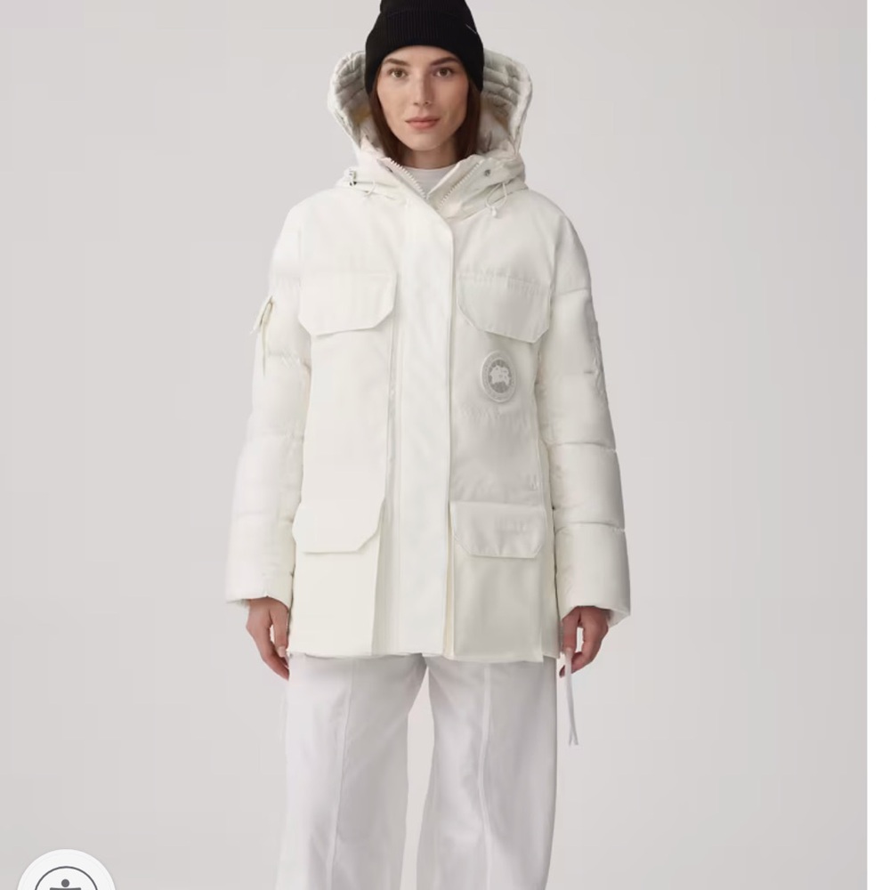 Canada Goose Paradigm Parka in White